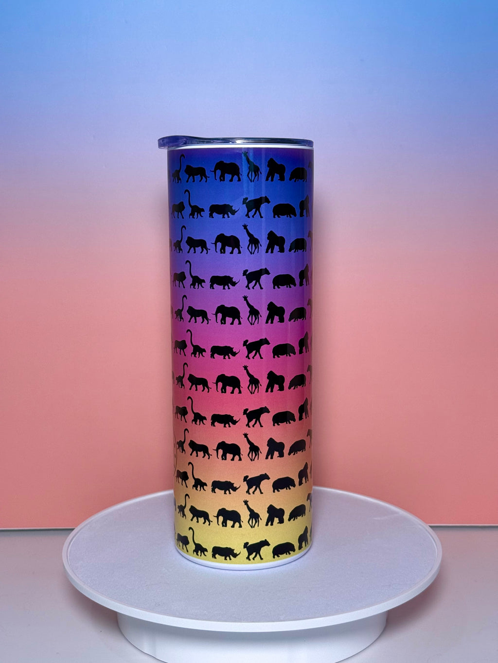 African Animal Tumbler (Small Print)