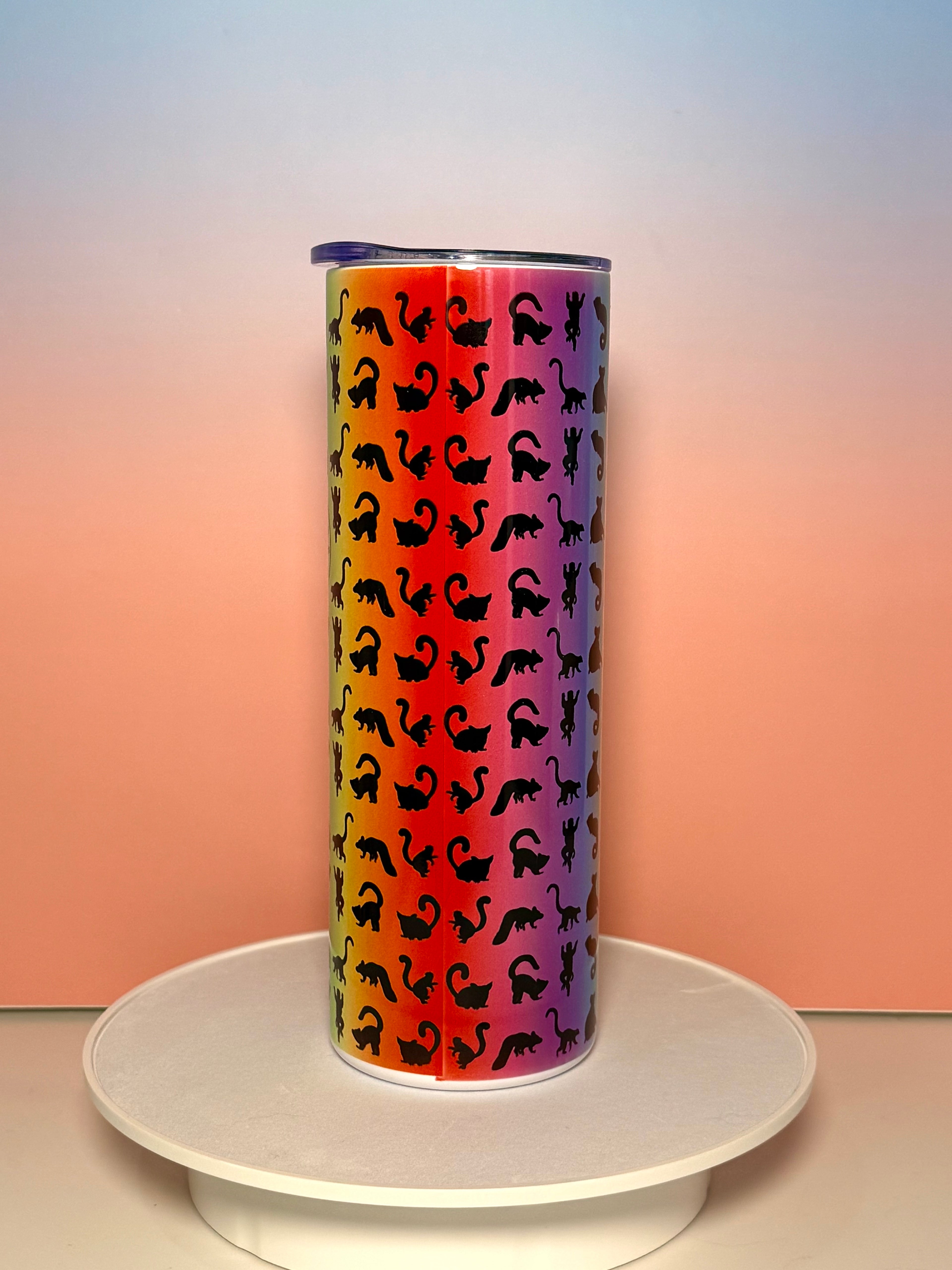 Multi Lemur Species Tumbler (Small Print)