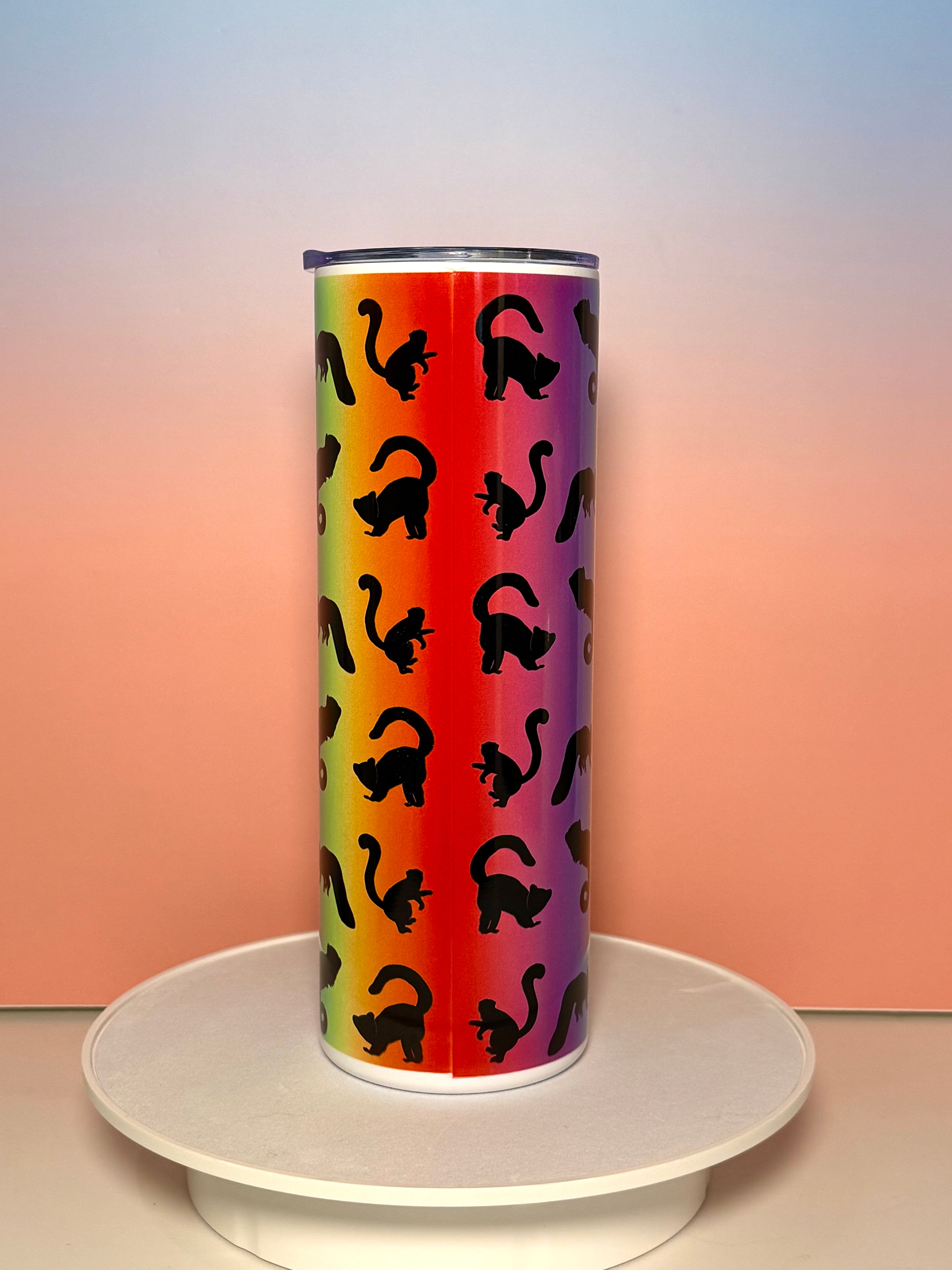 Multi Lemur Species Tumbler (Large Print)
