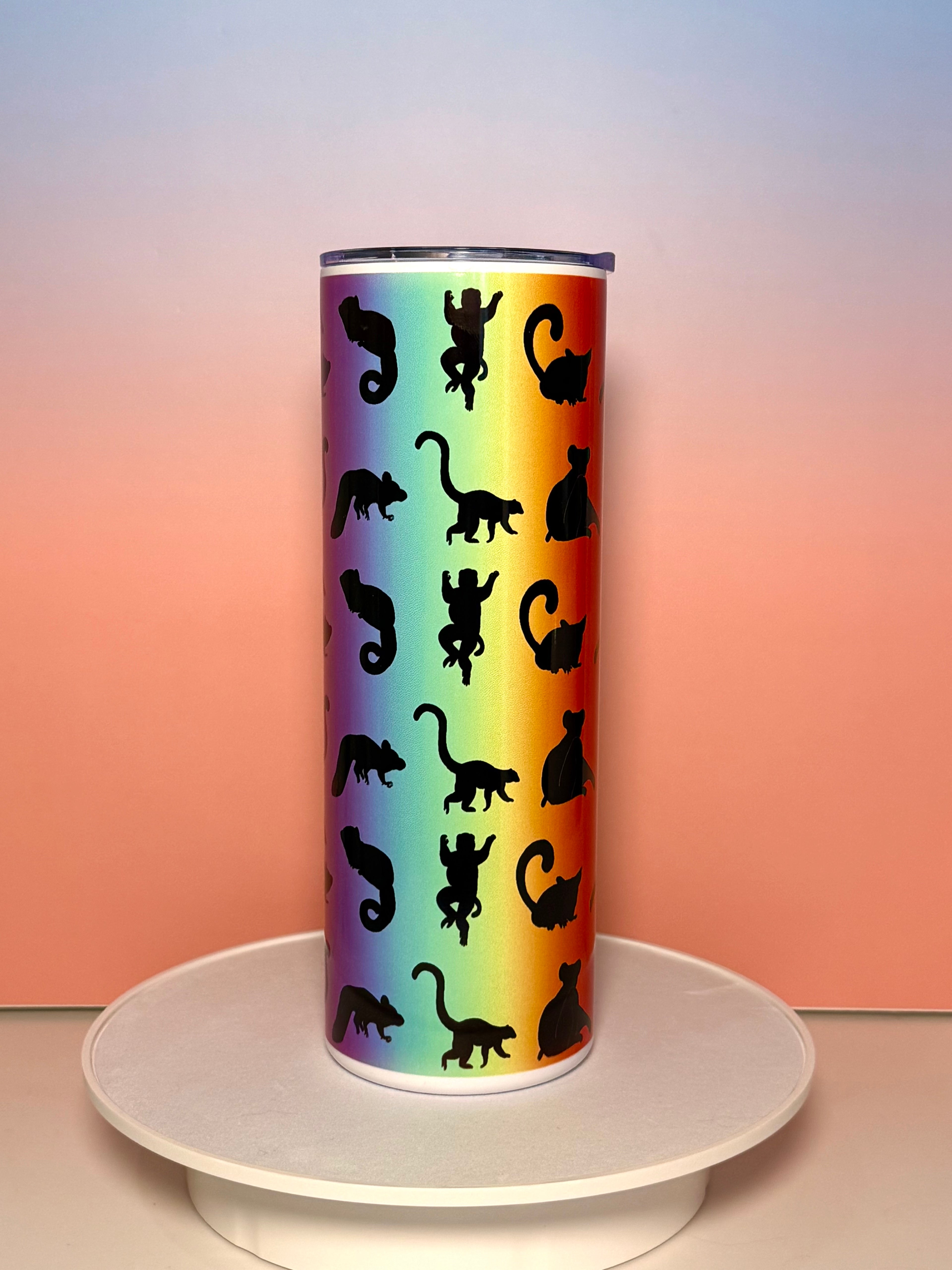 Multi Lemur Species Tumbler (Large Print)