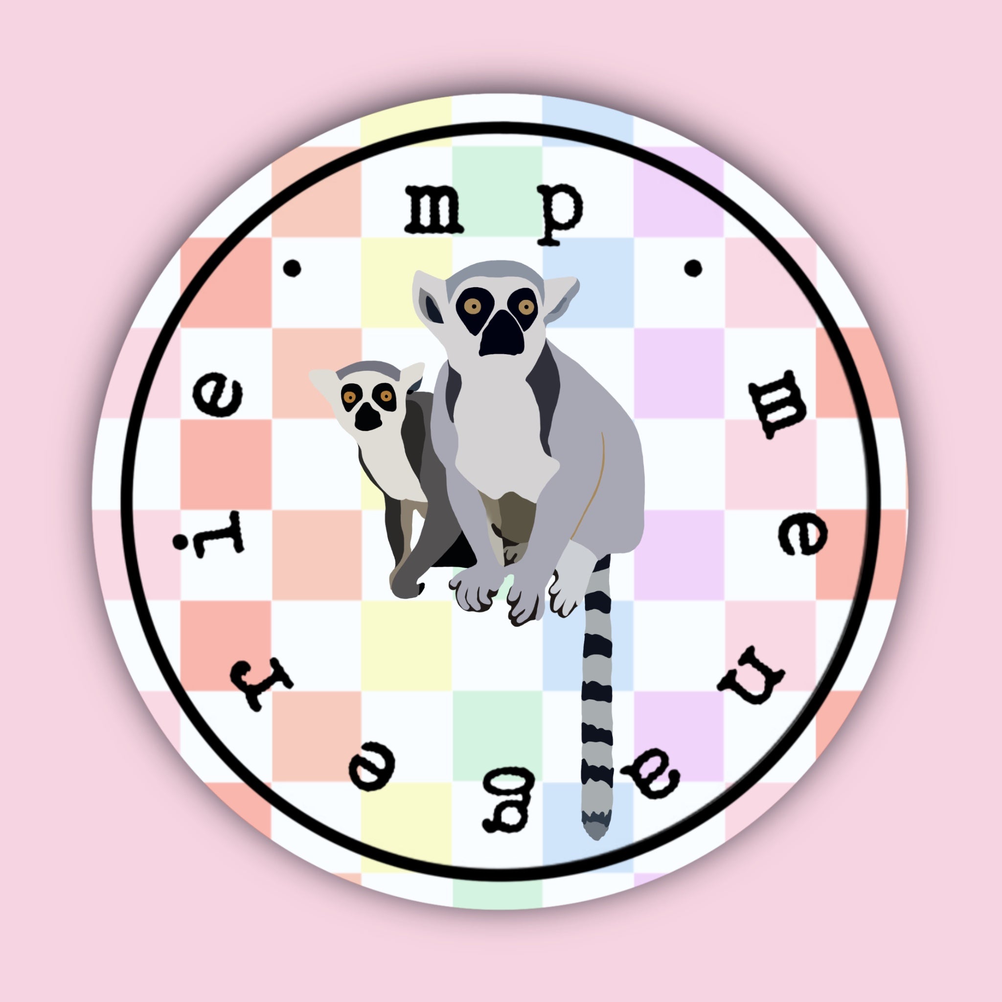 Lemur Sticker 3