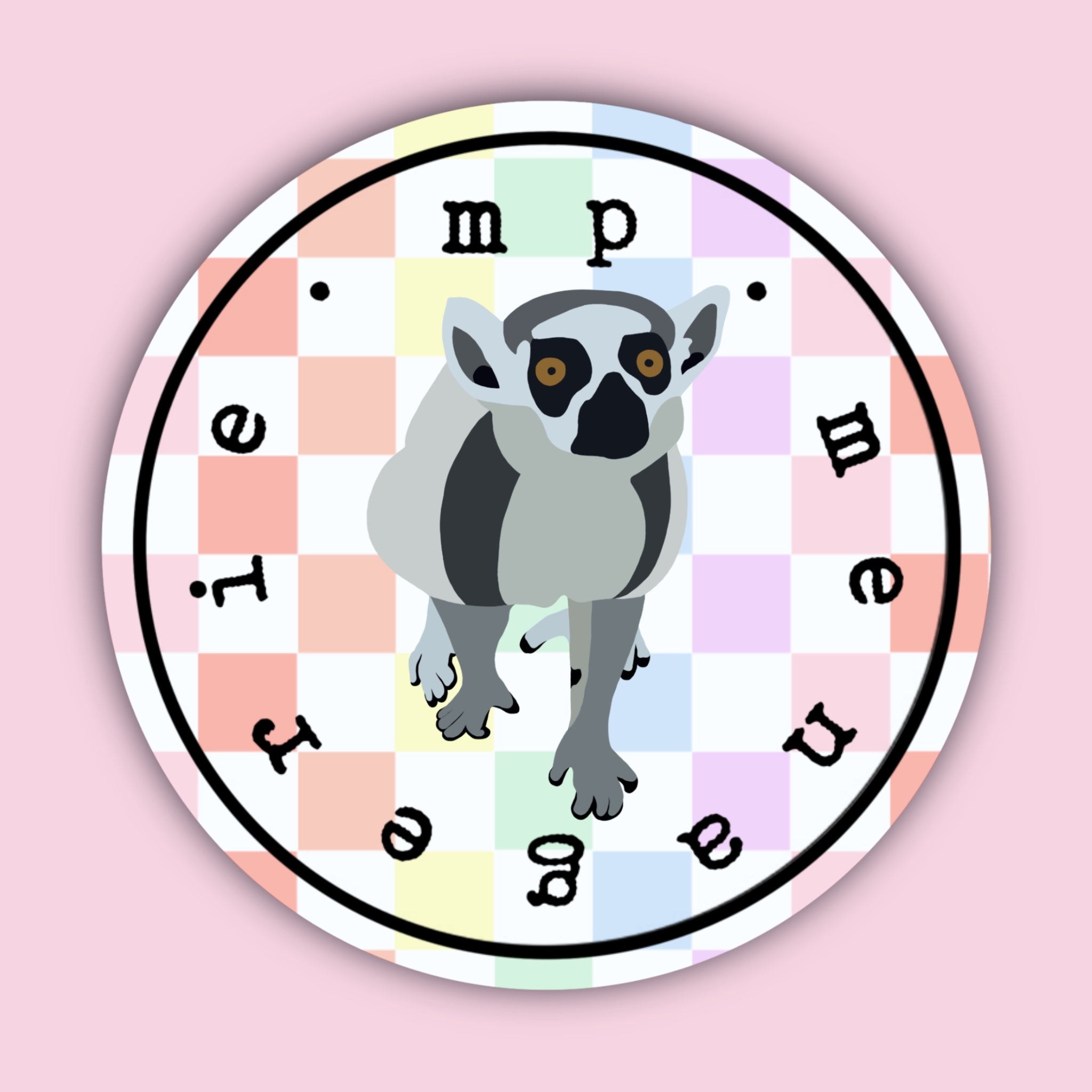 Lemur Sticker 4