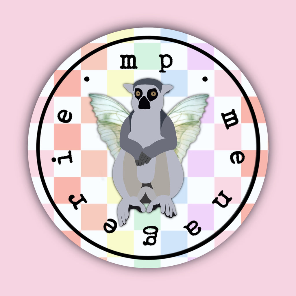 Lemur Fairy Sticker 2