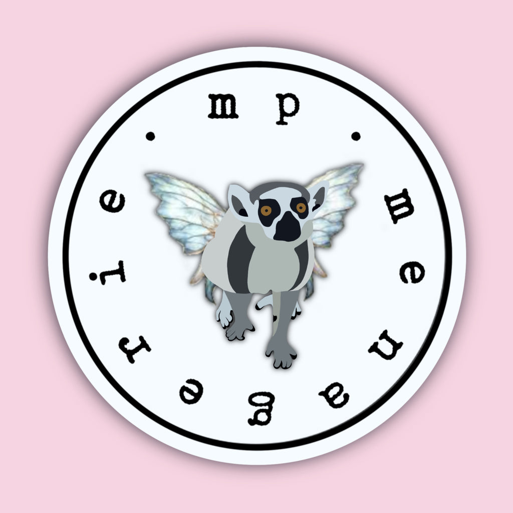 Lemur Fairy Sticker 4