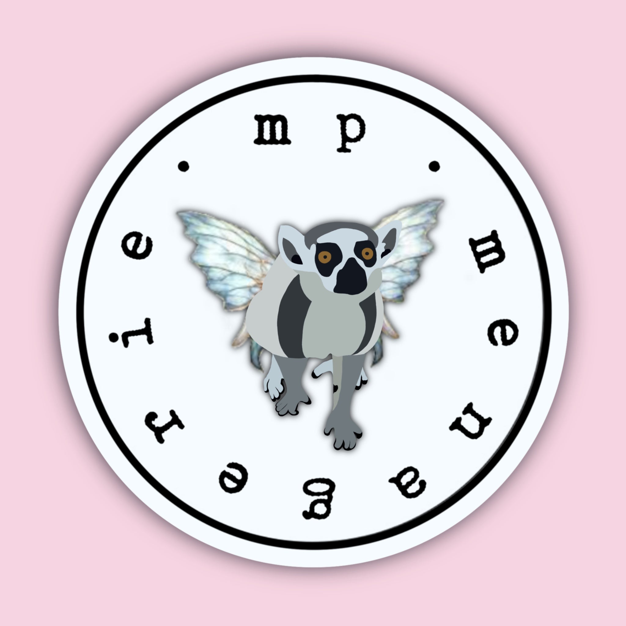Lemur Fairy Sticker 4