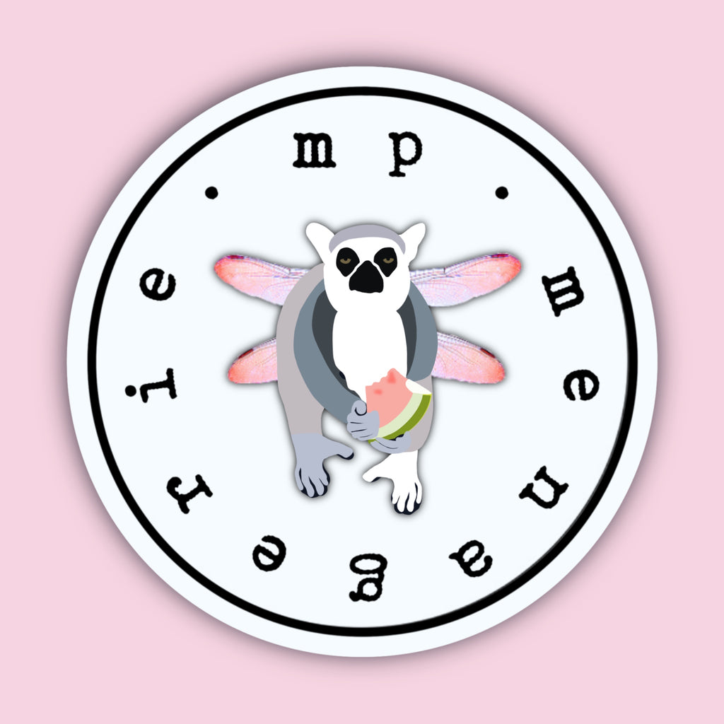 Lemur Fairy Sticker 6