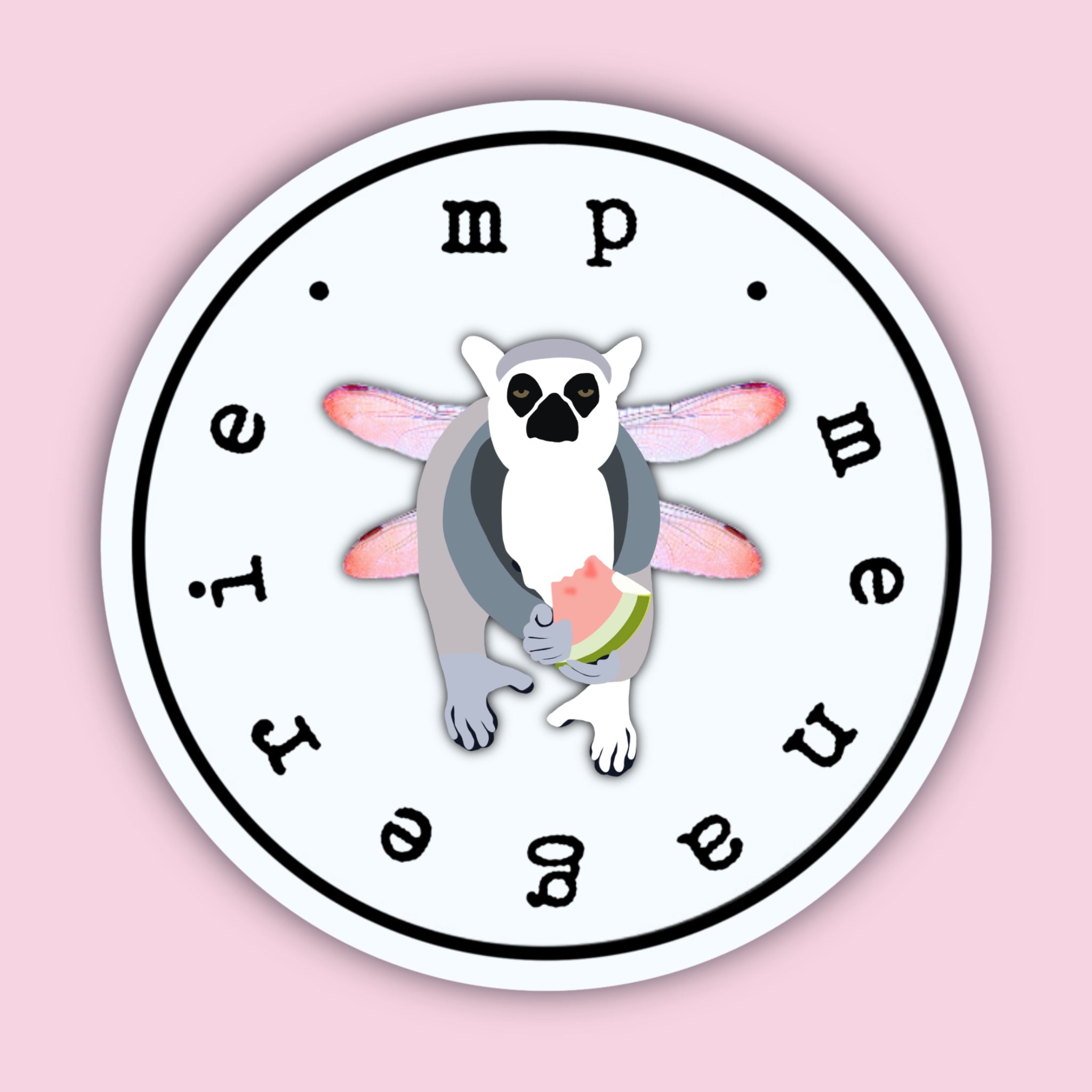 Lemur Fairy Sticker 6