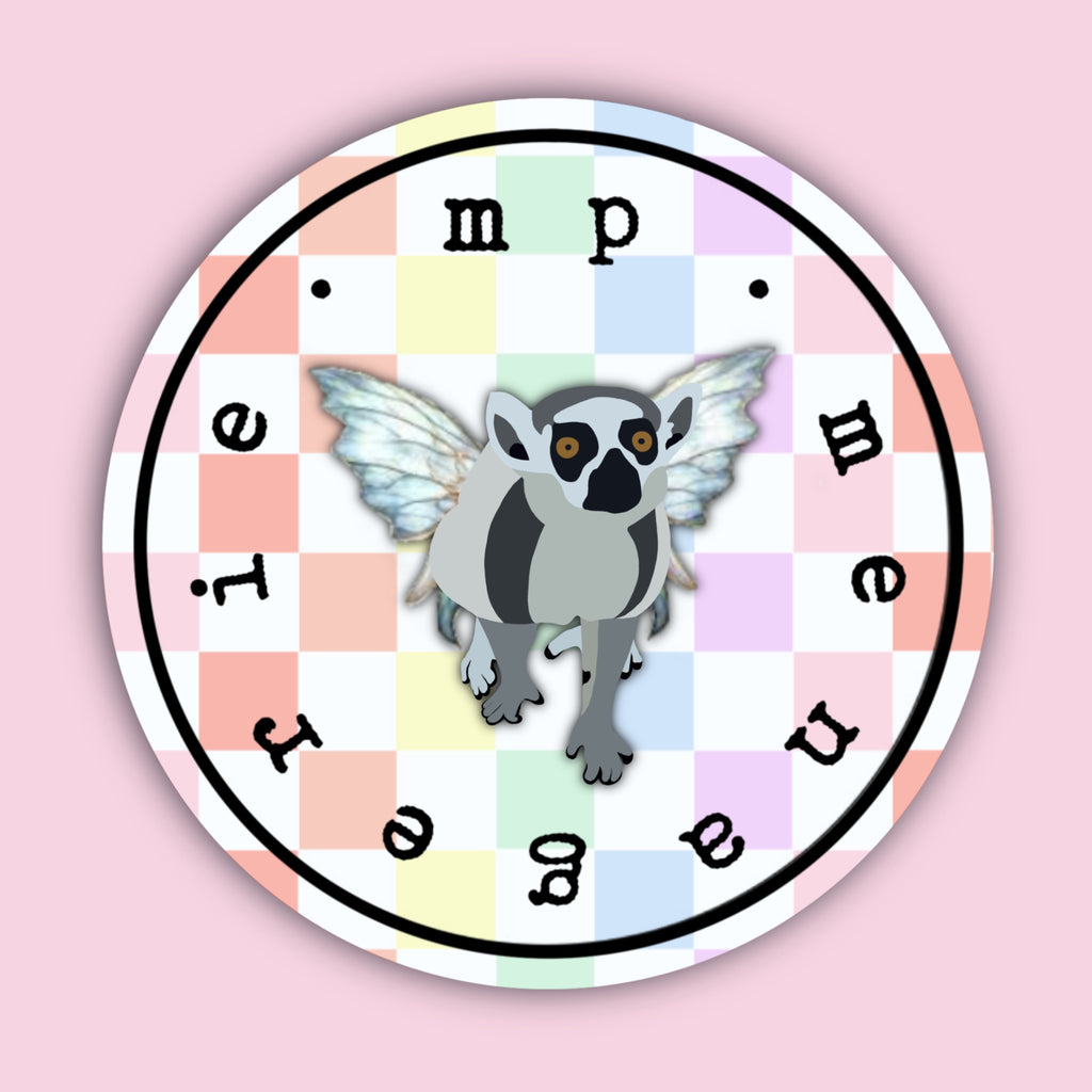 Lemur Fairy Sticker 4