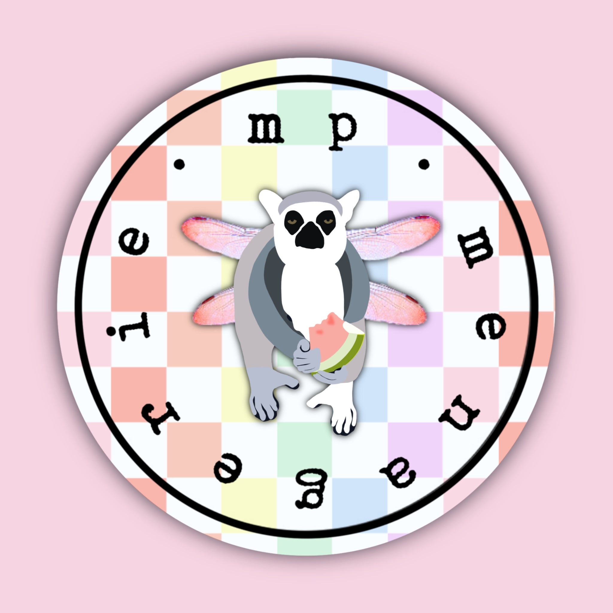 Lemur Fairy Sticker 6