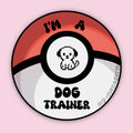 Dog Trainer Pokeball Sticker