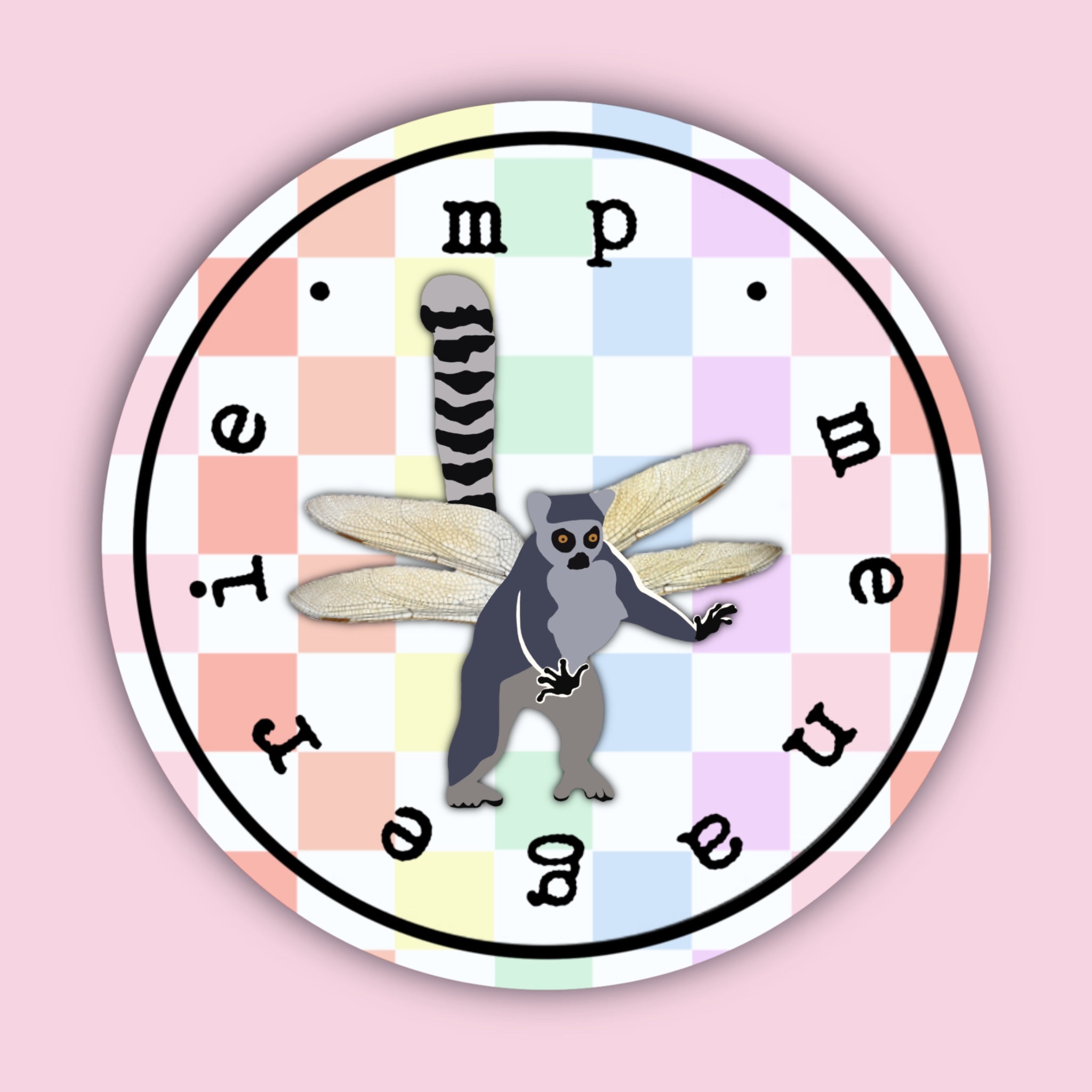 Lemur Fairy Sticker 1
