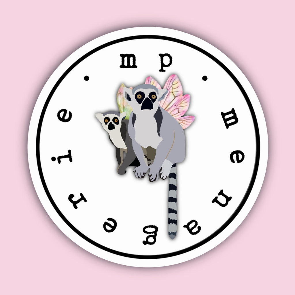 Lemur Fairy Sticker 3