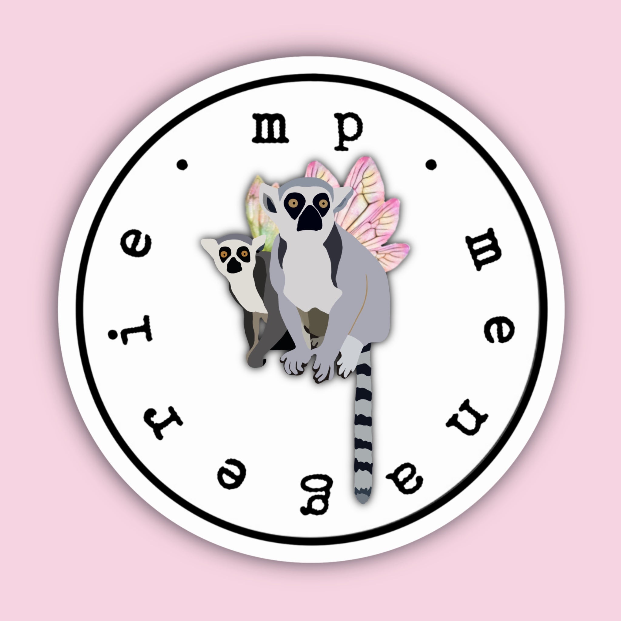 Lemur Fairy Sticker 3