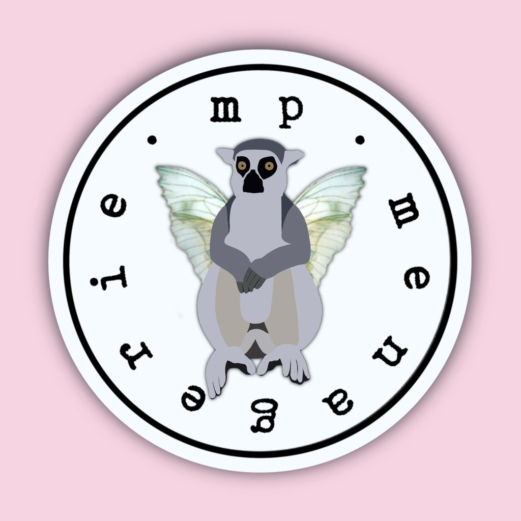 Lemur Fairy Sticker 2
