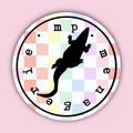 Crocodile Silhouette Sticker 1