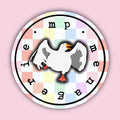 Charging Goose Sticker