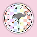 Sandhill Crane Sticker