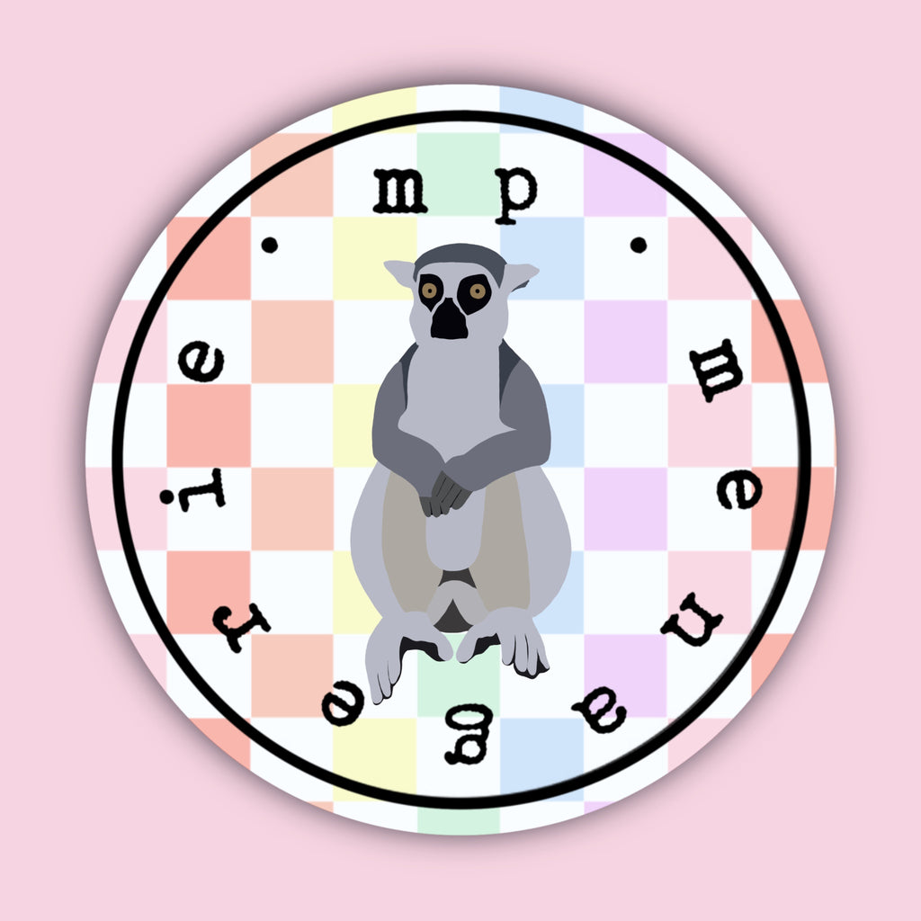 Lemur Sticker 2