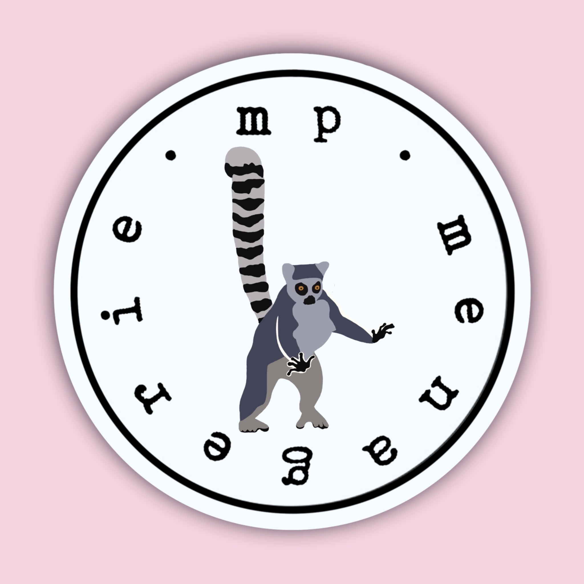 Lemur Sticker 1