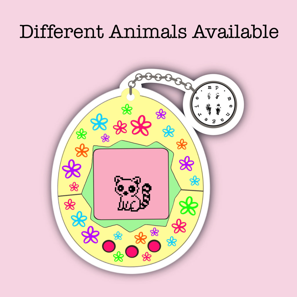 Flower Tamagotchi Sticker