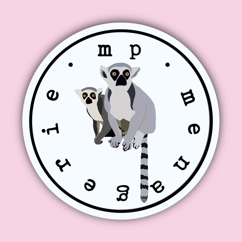 Lemur Sticker 3