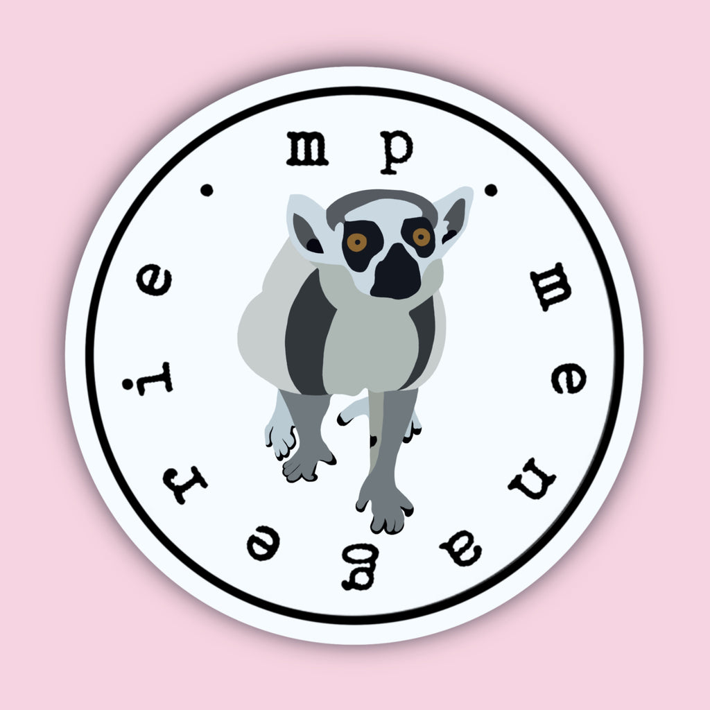 Lemur Sticker 4