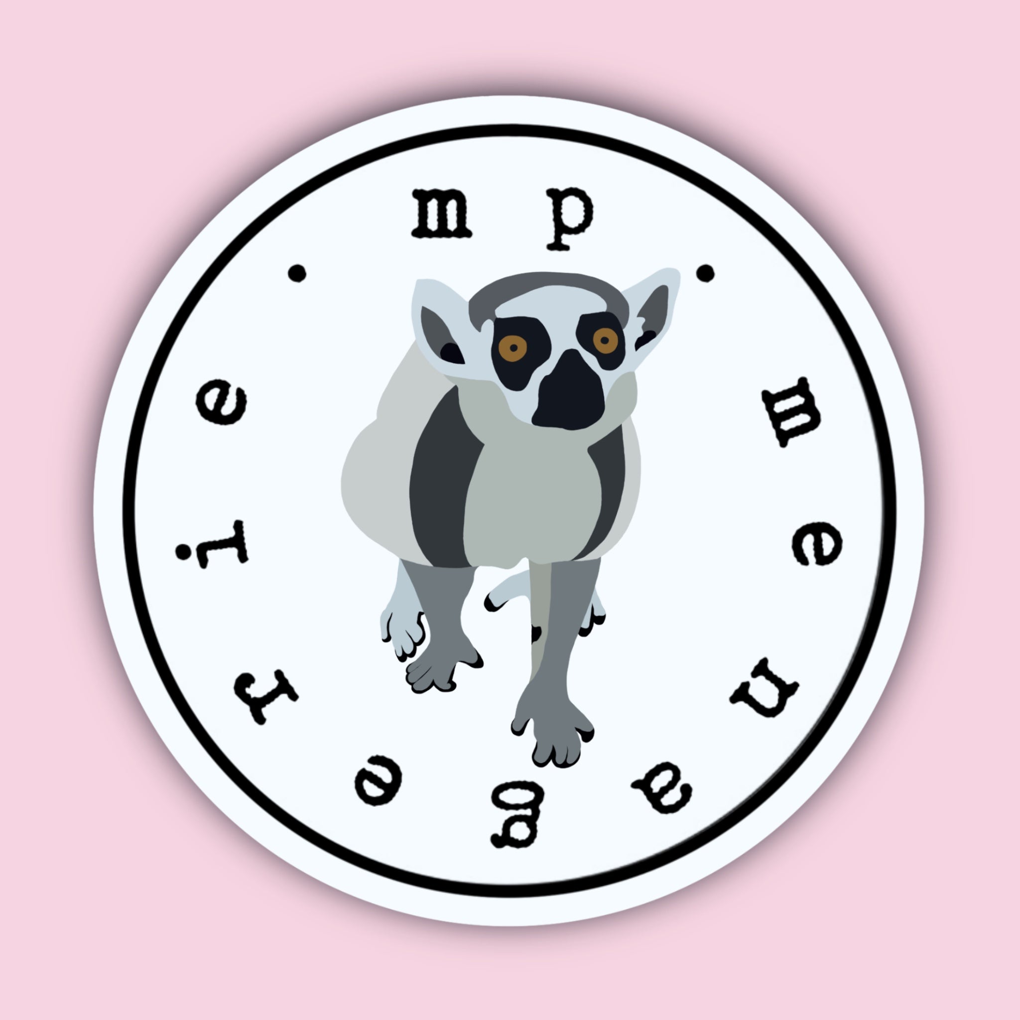 Lemur Sticker 4