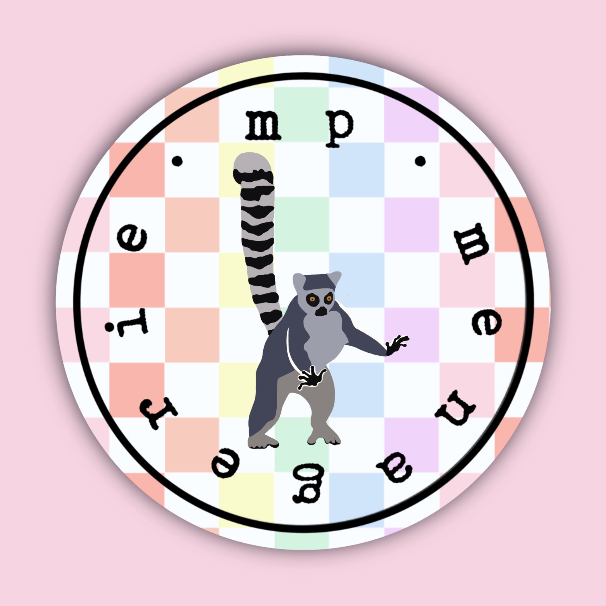 Lemur Sticker 1