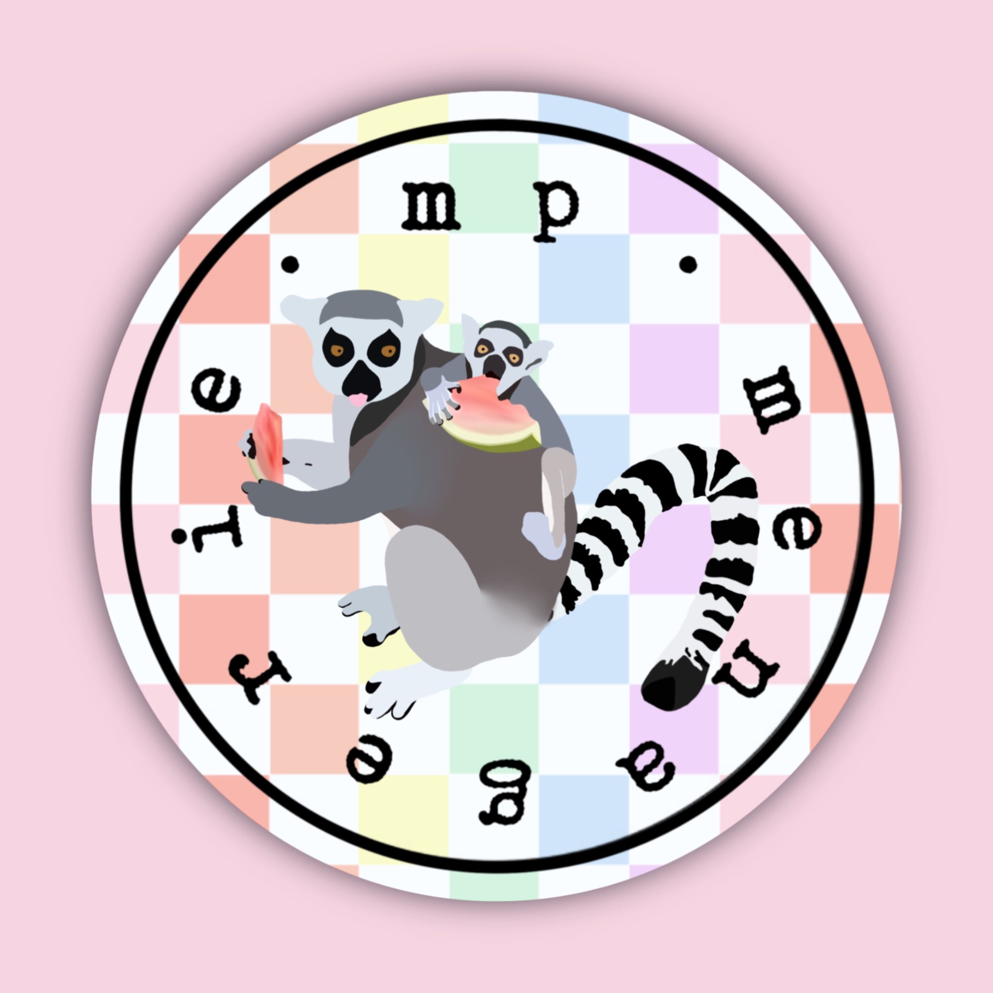 Lemur Sticker 7