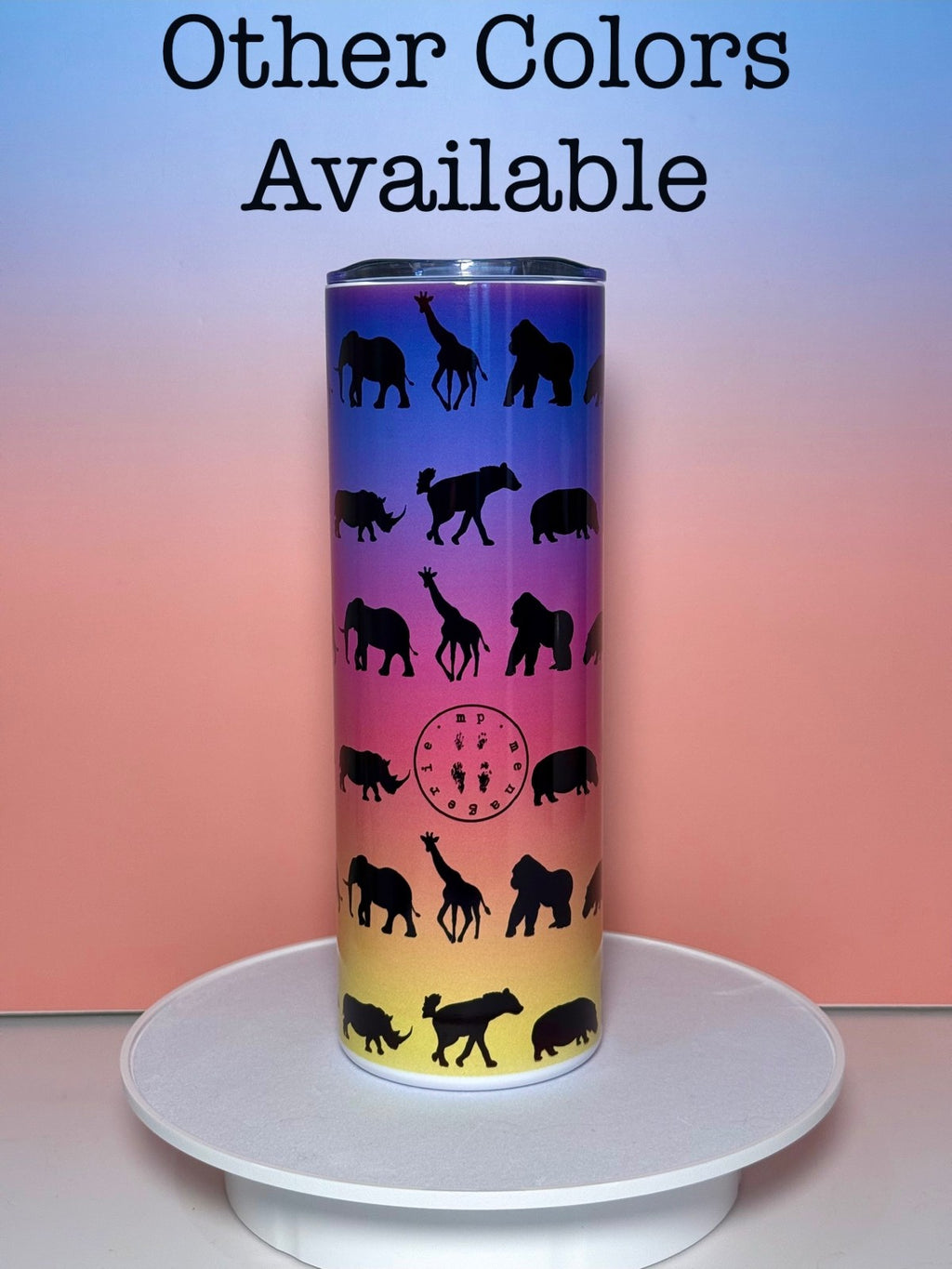 African Animal Tumbler (Large Print)