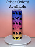 African Animal Tumbler (Large Print)