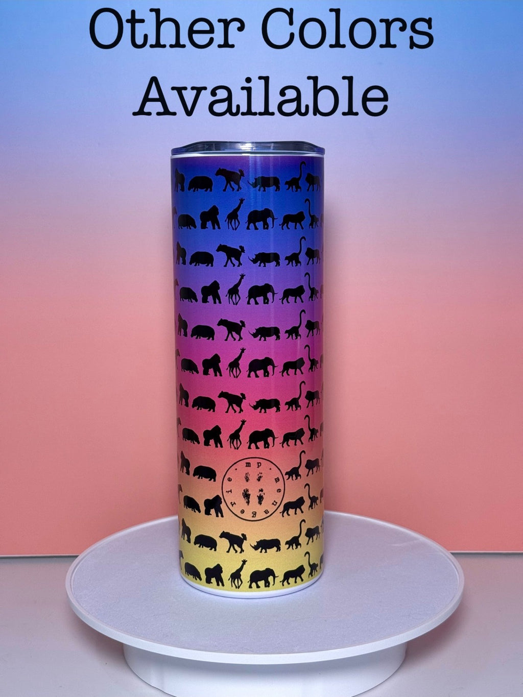 African Animal Tumbler (Small Print)