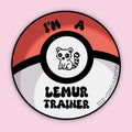 Lemur Trainer Pokeball Sticker