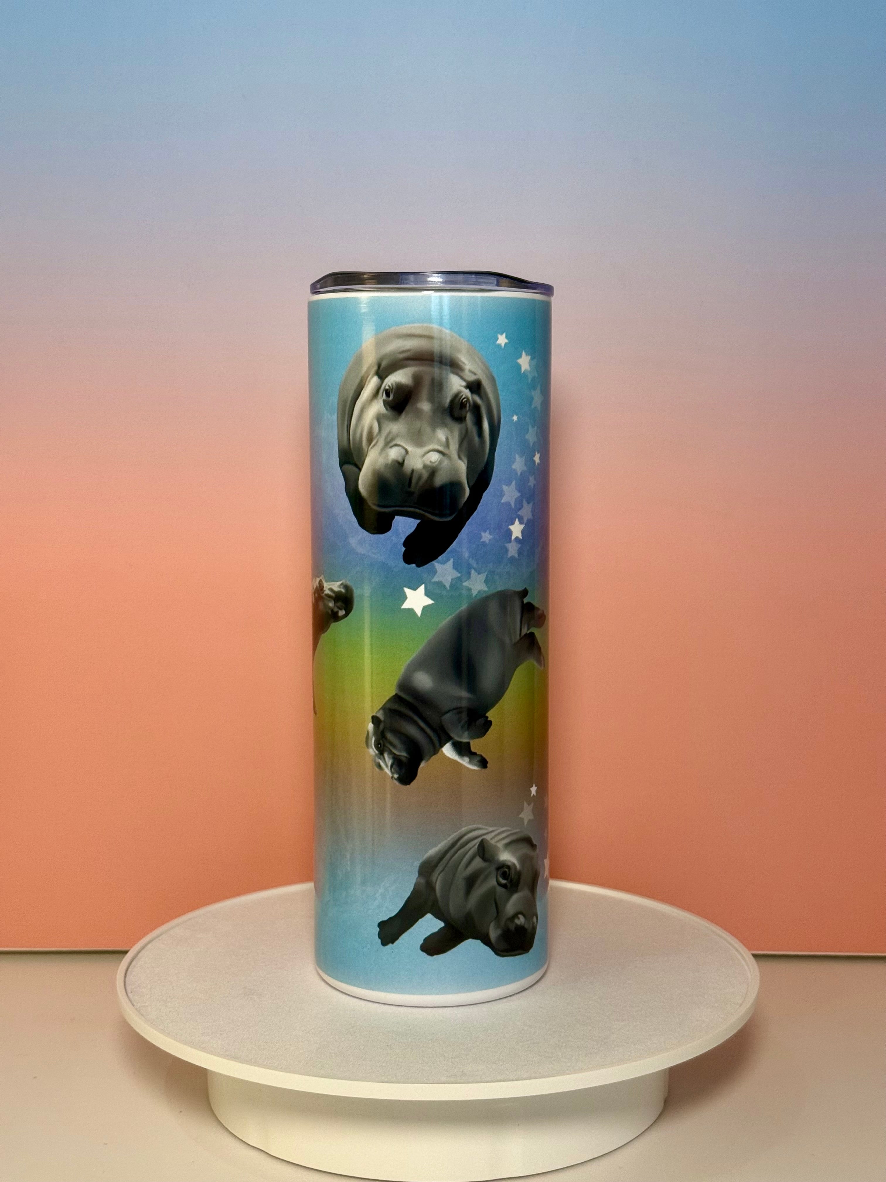 Flying Hippo Tumbler