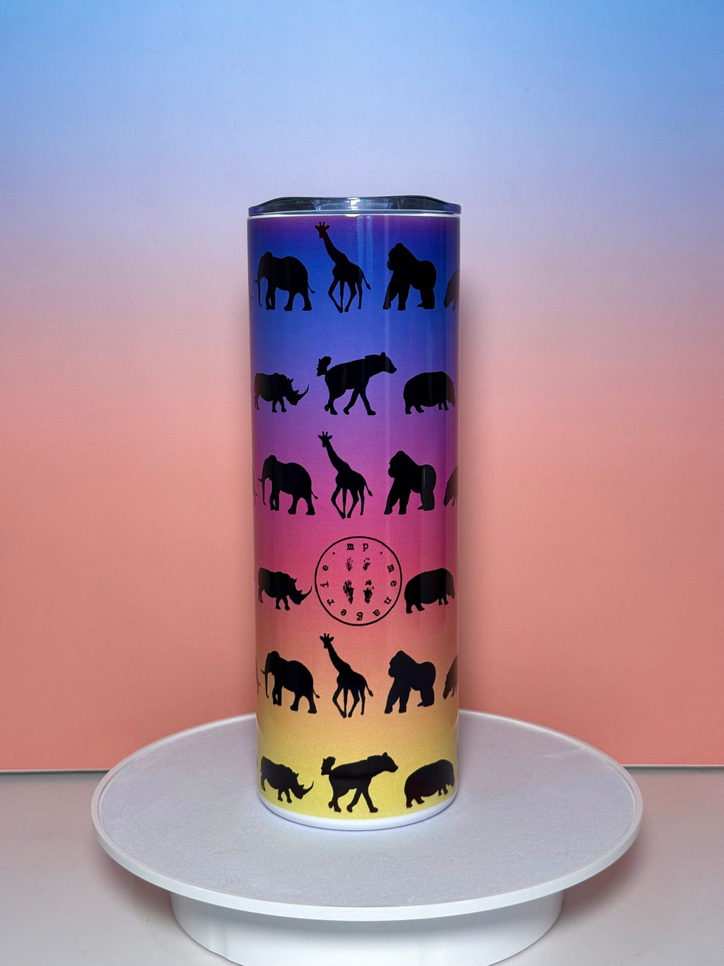 African Animal Tumbler (Large Print)