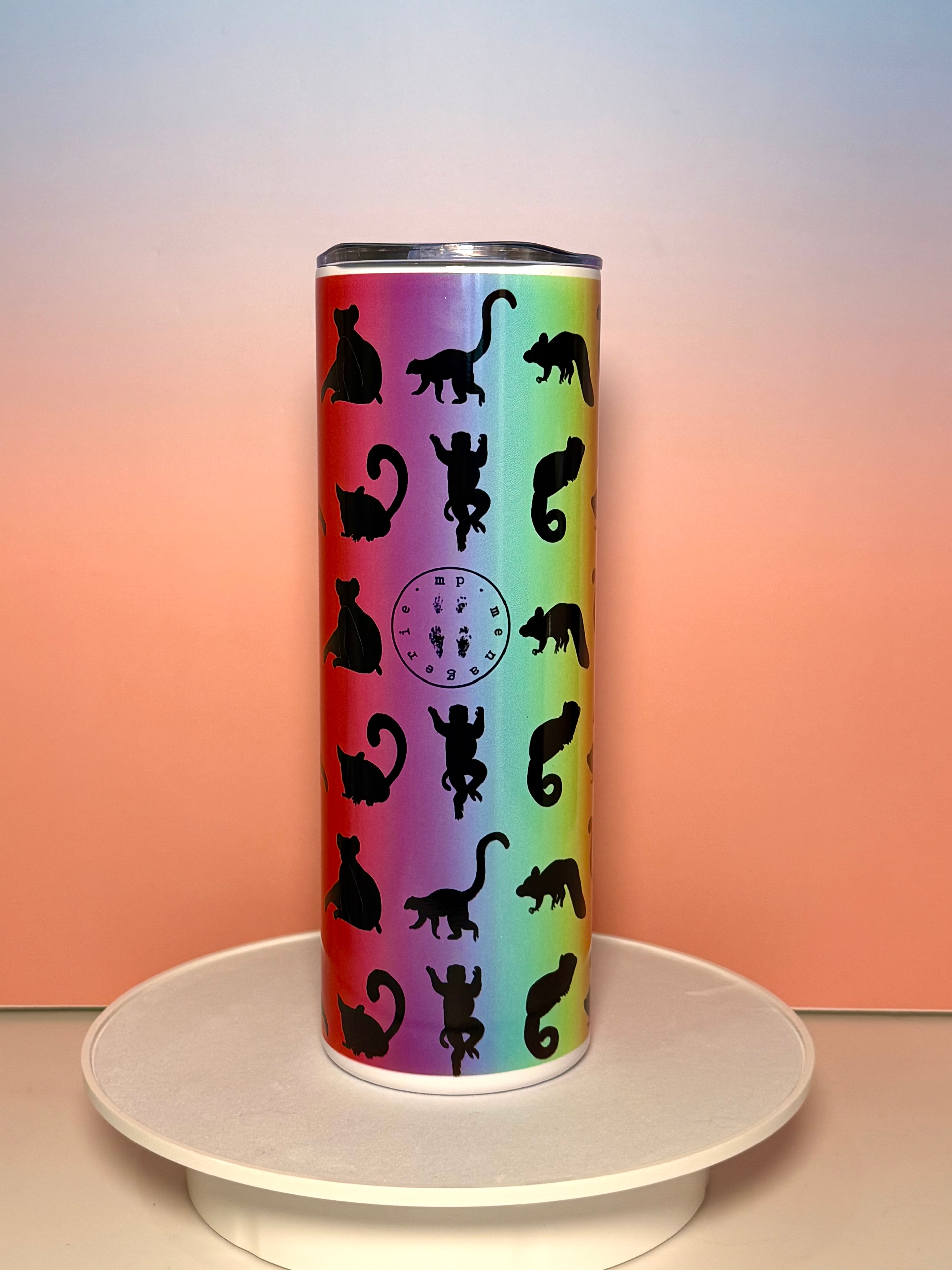 Multi Lemur Species Tumbler (Large Print)